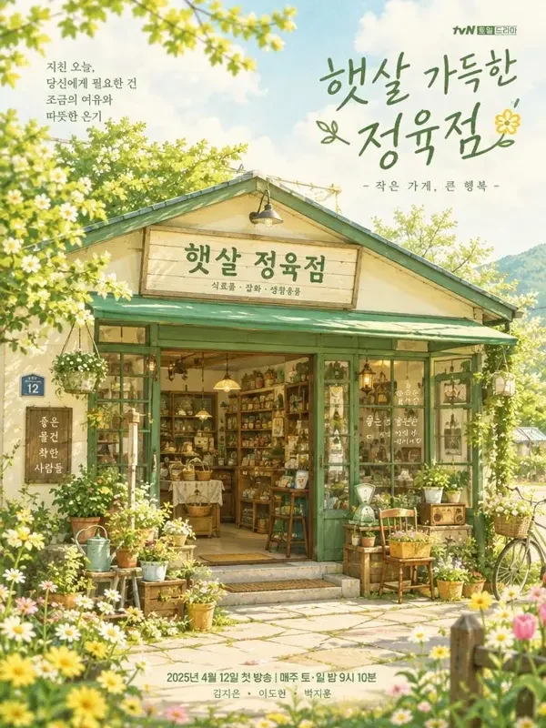 《春日杂货铺》短剧封面 - 免费看片AI治愈系治愈短剧