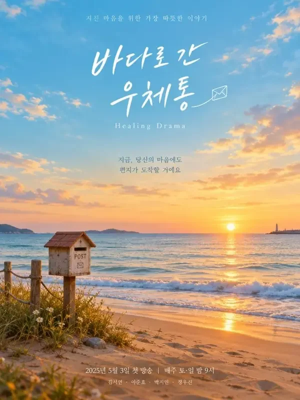 《海边来信》短剧封面 - 免费看片AI情感日常治愈短剧